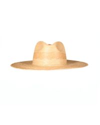 SUNSHINE TIENDA - Neutrals Jane Palm Hat - Lyst
