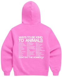 Dont Eat the Homies - Ways To Be Kind To Animals Hoodie - Lyst