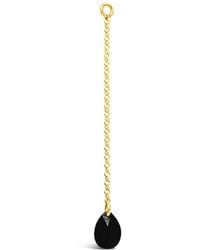 Lutiro - Single Briolette Cz Drop Earring - Lyst