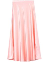 Bel Cashmere - Victoria Silk Skirt - Lyst