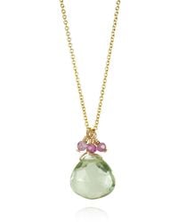 MOUNIR LONDON - Amethyst Pendant - Lyst