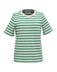 Smart and Joy - Stripes Cotton T-shirt - Lyst