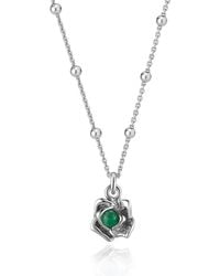 Unaloe - Magnifica Emerald Necklace - Lyst