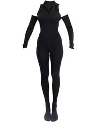 Maison Bogomil - Cold-Shoulder Knit Jumpsuit - Lyst