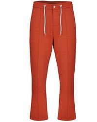 DAVID WEJ - Enzo Cotton Loose Fit Trouser - Lyst