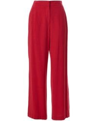 Louche - Tilde Linen Mix Wide Leg Trousers - Lyst