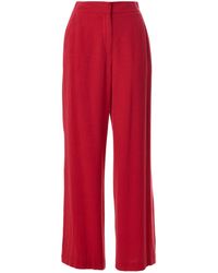 Louche - Tilde Linen Mix Wide Leg Trousers - Lyst