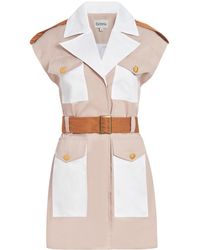 Bennu - Neutrals Frontier Dress, Nude - Lyst