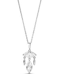 SHYMI - Marquise Chandelier Necklace - Lyst