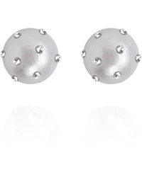 Saule Label - Gaia Jet Petite Earrings - Lyst