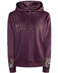 Miracles Manifester - Positive Affirmation Hoodie With Rhinestone Design - Lyst