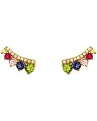 VicStoneNYC Fine Jewelry - Shiny Stud Vermeil Earrings - Lyst