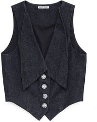 Belkys Studio - Renata Denim Vest - Lyst