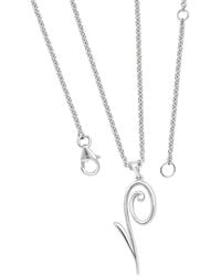 Lucy Quartermaine - Dainty Q Pendant - Lyst