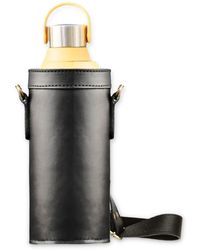 VIDA VIDA - Leather Water Bottle Holder With Strap - Lyst