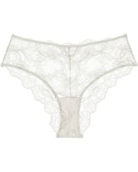 Journelle - Anais High Waist Brief Powder - Lyst