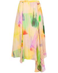 Klements - Solstice Silk Skirt - Lyst
