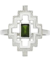 Zoe & Morgan - Munay Ring Chrome Diopside - Lyst