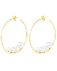 Chiara Tedeschi Jewellery - Hoop Earrings - Lyst