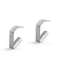 Anchor and Crew - Hayward Right Angle Geometric Earring Studs - Lyst