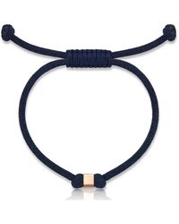 Reis Jewellery - Single Cube Rope Bracelet - Lyst