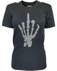 Any Old Iron - Skull Beaded Finger T-Shirts - Lyst