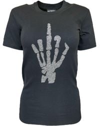 Any Old Iron - Skull Beaded Finger T-Shirts - Lyst