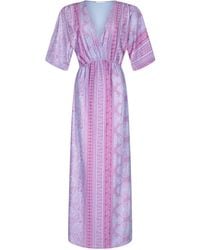 Chic by Lirette - Kimono Dress Lotus Guna - Lyst