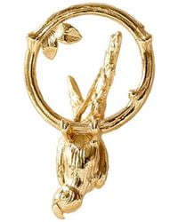 Lee Renee - Parakeet Lapel Pin – Upside Down - Lyst