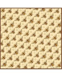 Emily Carter - The British Bee Silk Scarf - Lyst