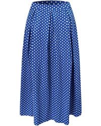 Smart and Joy - Flared Midi Skirt With Polka Dots - Lyst