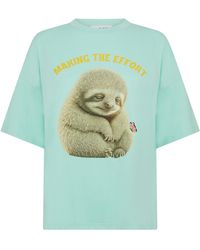Sour Figs - Sloth Print T-Shirt - Lyst