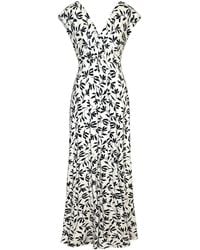 Alie Street London - Neutrals Sophia Maxi Dress - Lyst