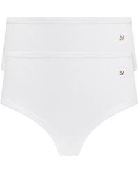 Nudea - The Organic Cotton Midi Brief Two Pack - Lyst