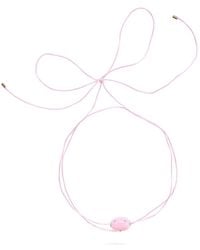 Saule Label - Lily Tie Necklace - Lyst