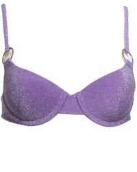 Patti Jane Swim - Lola's Disco Sparkle Padded Bikini Top - Lyst