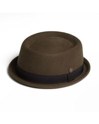 Dasmarca Hats - Jack Felt Skimpy Brim Short Brim Rude Boy Mod Style Porkpie Hat - Lyst