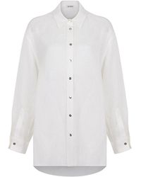 Nocturne - Oversized Linen Shirt - Lyst