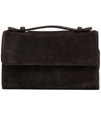 Hamel Atelier - Avenue Suede Crossbody Bag - Lyst