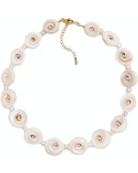 Adriana Pappas Designs - Spiral Shell Necklace - Lyst
