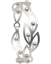 Saachi - Beaded Botanical Hook Bracelet - Lyst