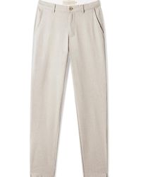 Weston Jon Boucher - Havana Comfort Linen Slim Pants - Lyst