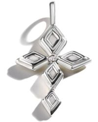 Rain Jewelry - Cross Pendant Diamond - Lyst