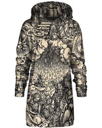 Aloha From Deer - Durer Series Fifth Seal Hoodie Oversize Dress - Lyst