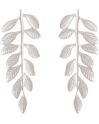 Lavani Jewels - Leaf Veli Earrings - Lyst