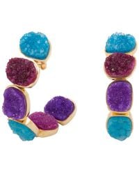 Lavani Jewels - Multicolour Rainbow Lavani Earrings - Lyst