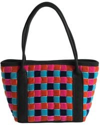 Velvet Atelier - Cassiopeia Mix Shoulder Bag - Lyst