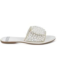 Rag & Co - Pipa Big Bow Beaded Flats - Lyst