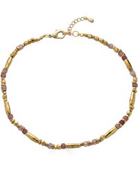 Loni Paul Jewelry - Strawberry Quartz Bead Necklace - Lyst