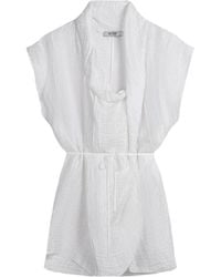 Nocturne - Belted Vest - Lyst